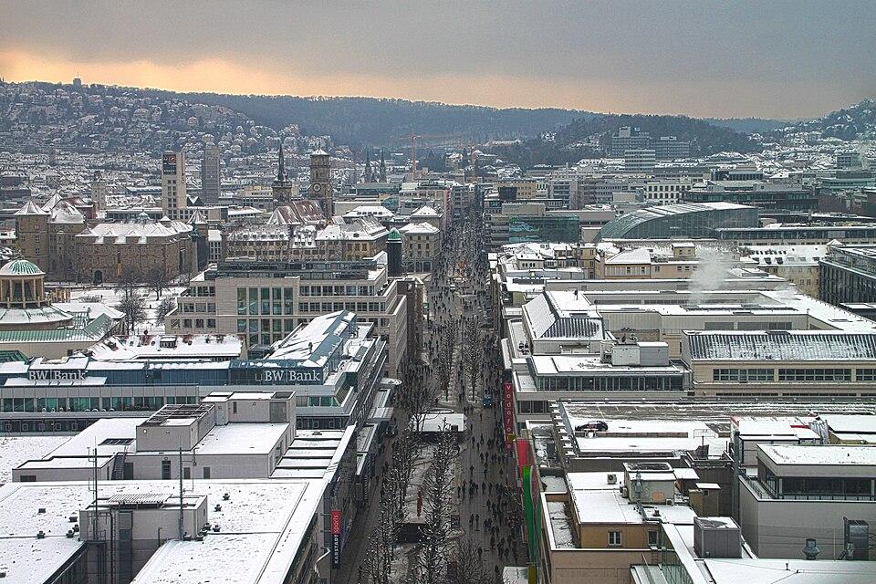 Taxi-Ausflug: Stuttgart Königstraße