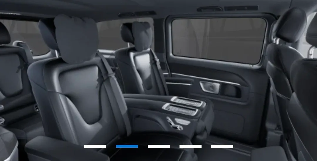 Mercedes V-Klasse Captain Seats VIP Konfiguration – Luxusinterieur