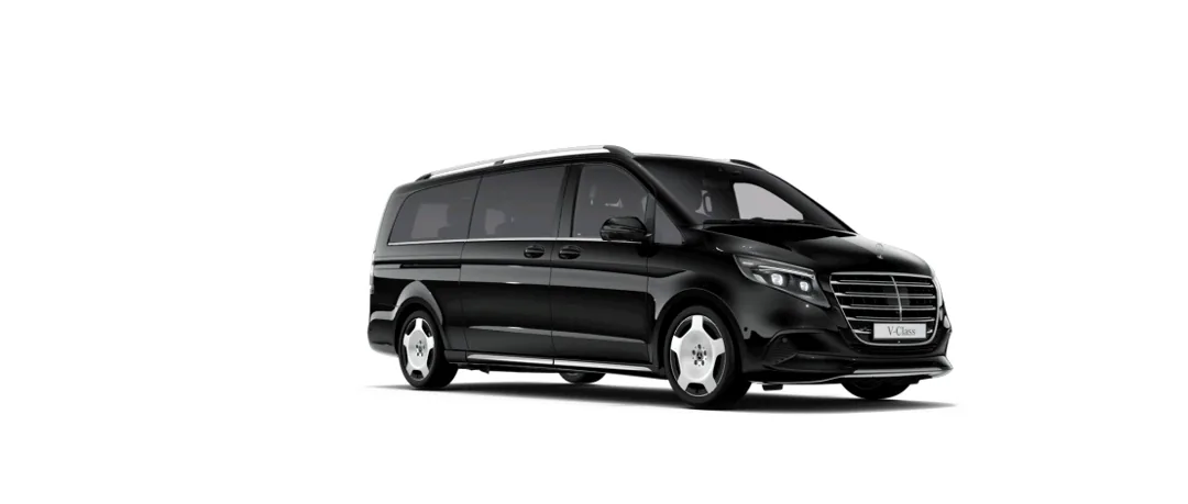 Mercedes-Benz V-Klasse VIP schwarz – Chauffeur Service Stuttgart Tübingen