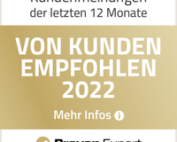 2022 vom Kunden meistempfohlenes Taxiunternehmen in Tübingen